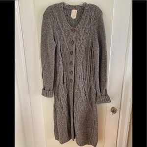Anthropologie Sweater Coat